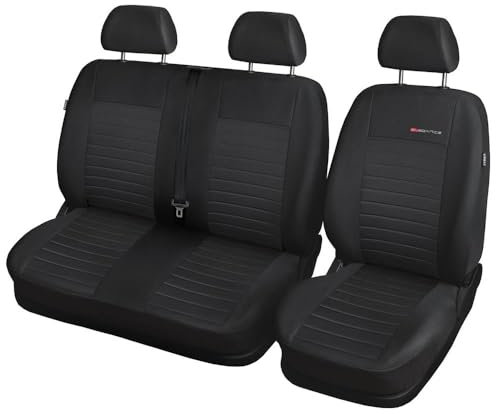 Mossa - Maßgeschneiderte Sitzbezüge Auto kompatibel mit Peugeot Boxer II, III Bus (2006- ) - Autositzbezüge Schonbezüge für Autositze - E4 2