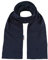 modAS Unisex Bretonischer Schal mit Streifen und uni verschieden Farben - Herrenschal Damenschal Kinderschal 20x160 cm in Blau