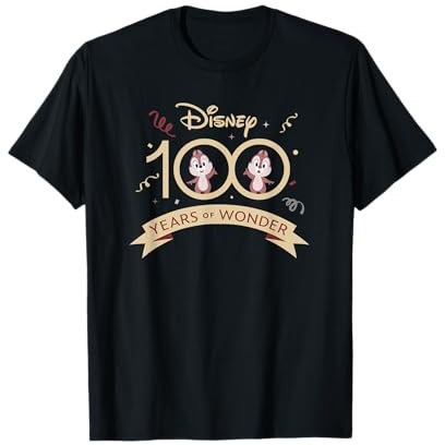 Disney 100 Anniversary 100 Years of Wonder Chip ‘n Dale D100 T-Shirt