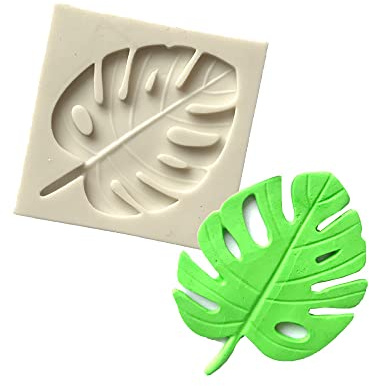 TTOA - Monstera Leaf Silicone Fondant Mould | Chocolate | Sugar Craft | Cake Decoration | Icing