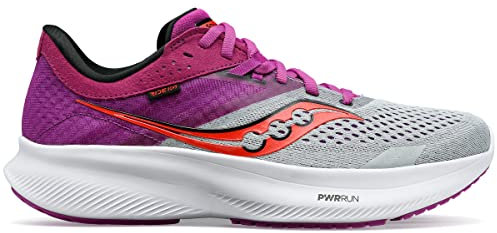 Saucony Damen Ride 16 Sneaker, Finesse Orchid, 43 EU