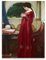 John William Waterhouse Art Poster – The Crystal Ball – Realismus Romantische Malerei Drucke – Renaissance-Kunst, Vintage-Bilder, Leinwand-Kunst, Wandkunst für Wohnzimmer, Schlafzimmer,