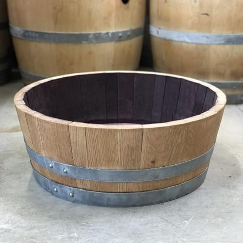 Fass-Schmiede Weinfass Miniteich Gartenteich 225l (1/4, Geölt)