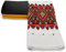 Virginia Tex baumwollstoff-Set 3 Stück 60 x 150 cm Tex Standard 100 in verschiedenen farben waffelpique-stoff und 2 x baumwollstoff meterware 100% baumwolle stoffe zum (traditionell mehrfarbig)