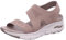 Skechers Damen Arch Fit Brightest Day Fußgewölbe-Passform für den hellsten Tag, Mokka-Strick, 37 EU
