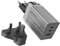 65W USB C Fast Travel Charger, 3 Ports GaN Charger with UK, EU, US Plugs, USB Power Supply Compatible with iPhone 16/15 Pro Max, iPad, MacBook Pro/Air, Galaxy S24/S23, and Other USB C Devices