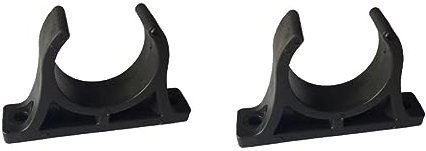 GOOHOCHY 2pièces Supports De à Boucle Fixe Plastique Lot pour Kayak Et Bateau Clip De Support De De Kayak
