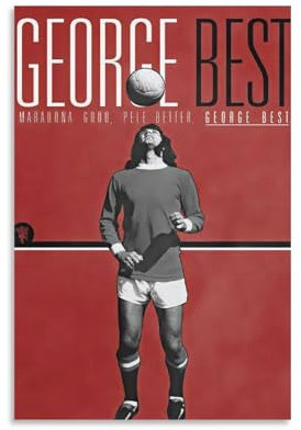 REDCHAMBER Fußballspieler gespielt als Flügel-George, bestes Poster, Heimdekoration, Poster, Wandkunst, Bilddruck, dekorative Malerei, Poster, 30 x 45 cm