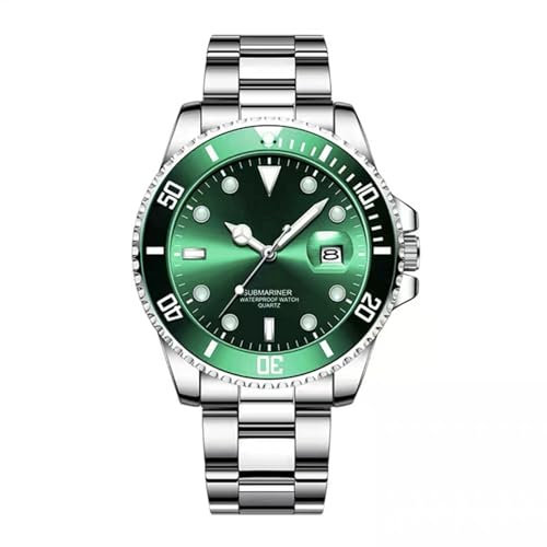JOATVEE Armbanduhr Herren, Edelstahl Designer Uhren, wasserdichte Herrenuhren, Analoguhren, Datumsuhren, Business Uhren, Elegante Geschenke für Männer