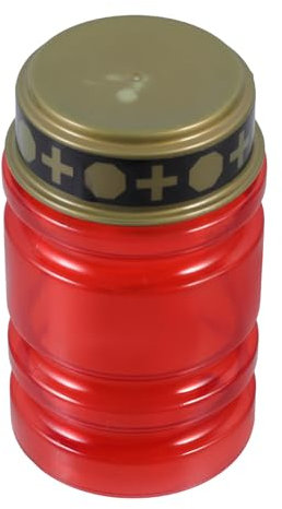 POPETPOP Commemorativa Del Cimitero A Croce A LED Religiosa A Luce Tombale Luci Del Cimitero Candele Alimentate A Batteria Per Decorazioni Di