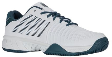 K-Swiss Herren Express Light 3 Tennis Shoe, White/Stargazer, 43 EU