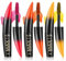 MKNZOME Mascara Colorato, 3 Colori Mascara Colorati Rosa Arancione Giallo, Volumizzante e Allungante Waterproof, Lunga Tenuta, Natural Eye Makeup