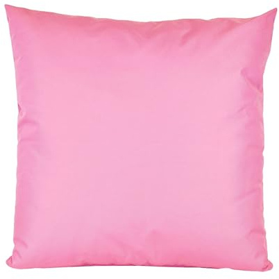 JACK 40x40cm Outdoor Lounge Kissen Dekokissen inkl. XXL-Füllung Wasserabweisend Sitzkissen Garten Stuhl Lotus Effekt, Farbe:Rosa
