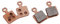 BBB Cycling Unisex – Erwachsene DiscStop HP Sintered Bike Bremsbeläge Fahrrad Scheibenbremslage, High Performance Bremslage Disc Brake Pads fur Magura MT5e, 1 Paar (2 Stück), BBS-371S, Kupfer