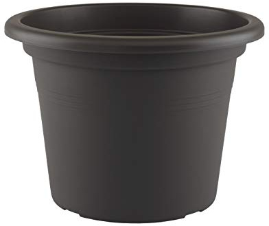 VENEZIA CILINDRO POT 25CM ANTHRACITE, Anthrazit