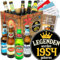 Legenden 1954 / Bierbox mit Bieren der Welt/Geschenke 70.Geburtstag Männer