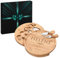Maverton Plateau à Fromage en Bois - 25 cm Planche à Fromage avec Les Accessoires - Cadeau pour Les Amateurs de Fromage - Personnalisé - Anniversaire de Maman - Incroyable