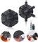 All in one Charging Port Cleaning Kit, Phone Cleaner Tool for iPhone/Type C, Port Cleaner Kit for Speaker/Switch/Earpieces, Restore Intermittent Connectivity and Arcing/Oxide Damage, Black