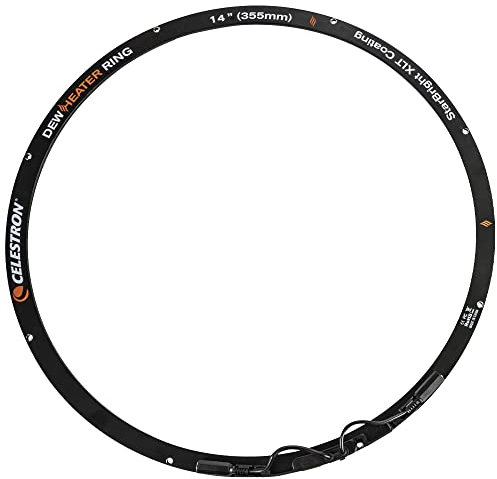 Celestron Dew Heizring – Tauschutz aus Aluminium – kompatibel 14 Zoll Schmidt-Cassegrain, EdgeHD, RASA Teleskop