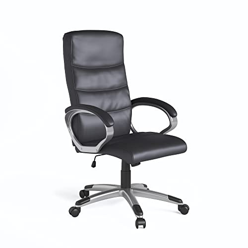 Alphason Hampton Office Chair Black Leather