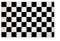 YOSOOLL Badezimmer Teppich rutschfeste Badematte Badvorleger rutschfest Waschbar Absorbierende Weiche Badematte Duschvorleger Karierter Badezimmerteppich 50 x 80(Schwarz Weiß)