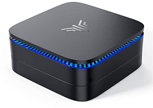 NiPoGi AK1 PRO Mini PC Desktop,11th generation Intel N5105 Mini computer(up to 2.9 GHz),Micro PC 8GB DDR4 256GB ROM with dual display,4K HD,Dual WiFi,BT4.2
