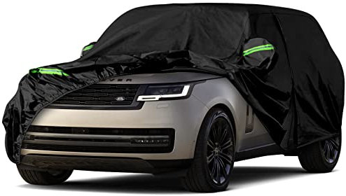 Autoabdeckung Wasserdicht Ersatz für Land Rover Range Rover L322 L405 L460 2001-2025, Vollgarage Autoplane Outdoor Abdeckung Regen Schnee Sonne Staub Schutz Winddicht Auto Abdeckplane Winter Sommer