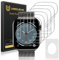 UniqueMe 6 Pack Protector de Pantalla para Apple Watch Series 6/5/4/SE 44 mm, Film HD Flexible Protector, Sin Burbujas