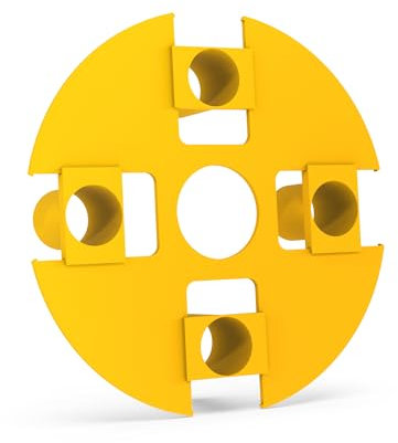 Stricksner Automotive Wheelprotect - Auto Radnaben & Felgenschutz gegen Kratzer, Schrammen und Lackabplatzungen - unterstützt materialschonende Radmontage bei Alufelgen (4 Loch - 19-22mm Radschrauben)