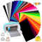 40 Stück 14cm x 30,5cm Smart Iron On für Cricut Joy, Plotterfolie Textil, Heat Transfer Vinyl, Plotter Folie Textildruck zum Aufbügeln, Flexfolie Plotter Textilien für T-Shirts, Hoodie