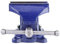 Schraubstock Drehbar, Werkbankschraubstock Tischschraubstock Parallelschraubstock Work Bench Vice mit Amboss 360° Drehbar Gusseisen für Werkbank (5 Zoll)