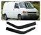 ESPYN Windabweiser Für VW T4 T5 Für Transporter Für Caravelle Für Multivan 1991-2015 Auto Schwarz Getönte Seite Fenster Visier Guard Vent Ventvisor Seitenscheiben Windabweiser(91-03)