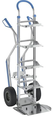 kaiserkraft | Water Bottle Aluminium-Sackkarre | Schaufel-BxT 460 x 305 mm | Tragfähigkeit 250 kg