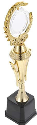 Milisten Wettbewerbstrophäe Aus Kunststoff Für Goldene Preistrophäe Siegertrophäe Für Spiele Langlebiges Trophäen Party-belohnungen