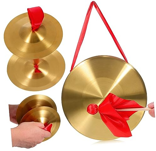 Mikinona Chinesischer Gong Kupfer Gong Oper Schlaginstrument Musikinstrument Chinesisches Instrument