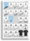Mounted Gifts Trading Poster encadré avec autographe du Real Madrid Team Squad 2024-2025 Kylian Mbappe Endrick Vinicius Jr Bellingham (poster A4 uniquement)