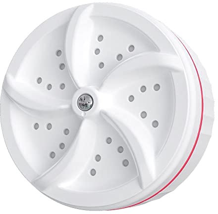 Netoches Mini Waschen Maschine, Tragbarer Ultraschall Geschirr SpüLer mit USB Daten Kabel, Strom Versorgung für PersöNliche WäSche, Camping, Wohnmobil,