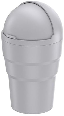 Kasmole Kfz-Mülltonnen, Auto-Mülltonne,Platzsparender Auto-Mülleimer für den Vordersitz - Auto-Abfallbehälter, Flip-Top-Design, Auto-Gadgets, Innenraum-Autozubehör für Auto, Limousine, SUV, LKW