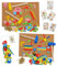 alles-meine.de GmbH XXL Set - Hammerspiel 460 Teile - Klopfspiel Nagelspiel Nagel - bunt - 4 Hammer + 2 Korkplatten - aus Holz/Hämmerchen - Hämmerchenspiel - Steckspiel - Nägel..