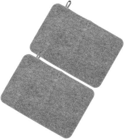 BELLIFFY 2pcs Bath Mat Non Slip Sauna Pad Felt Insulation Mat Sauna Cushion Seat