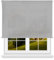 Well Home Estor Enrollable Translúcido Liso - Gris, 100 x 175cm (Ancho x Largo)/Tamaño de la Tela 97 x 170cm