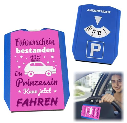 Disco da parcheggio principessa, 1 pezzi Disco di Parcheggio, Scheda di parcheggio, Evita le pene durante il parcheggio, Per auto, Camion, Per donne e ragazze