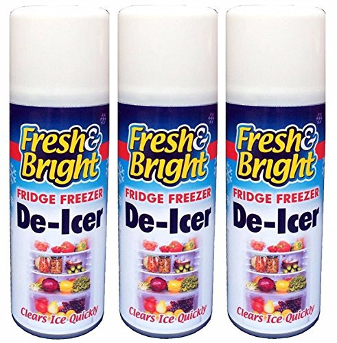 Swan household ® Pack of 3 - Fridge Freezer De-Icer (200ml) - Clears Ice Quickly