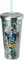 Spoontiques 21316 Slytherin Glitzer-Becher mit Strohhalm, 570 ml, Grün