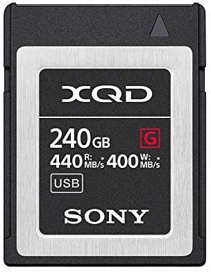 Sony Professional XQD G Series 240GB memory Card (QD-G240F)