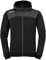 Kempa Herren Emotion 2.0 Kapuzenjacke, schwarz/Anthra, l
