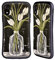 Head Case Designs Offizielle Haley Bush Weiße Tulpen im Glas Blumiges Gemaelde Hybride Handyhülle Hülle Huelle kompatibel mit Apple iPhone XR