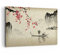 ARTTOR Bilder auf Leinwand 100x70cm Leinwandbild Blume Kirschen Japan Groß Wanddeko Bild Schlafzimmer Küche Deko Wandbilder Dekoration Wohnzimmer Wall Decor Canvas Wand Kunstdruck Art AA100x70-5020