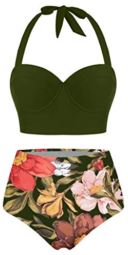 2022 Nouveau Mode Maillot De Bain 2 PièCes Femme - Grande Taille Amincissante Slim Bikini Imprimé Sexy Bikini Pas Cher Maillot De Bain Sets Ronde Maillot De Bain Ensemble De Swimwear De Plage