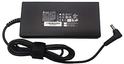 180W Delta ADP-180TB FBL Gaming Laptop AC Adapter Compatible with MSI GF62 GF63 GF65 GF75 GS43VR GS60 GS62 GS63 GS63VR GS65 GS66 MSI ADP-180HB B ADP-180MB H ADP-180NB BC Pin Size 5.5mm *2.5mm
